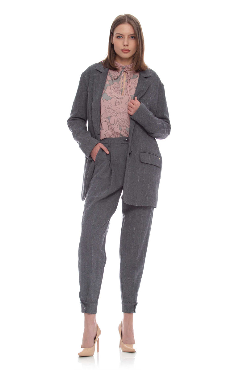 Tight-at-the-ankle trousers - Trousers ALISYA