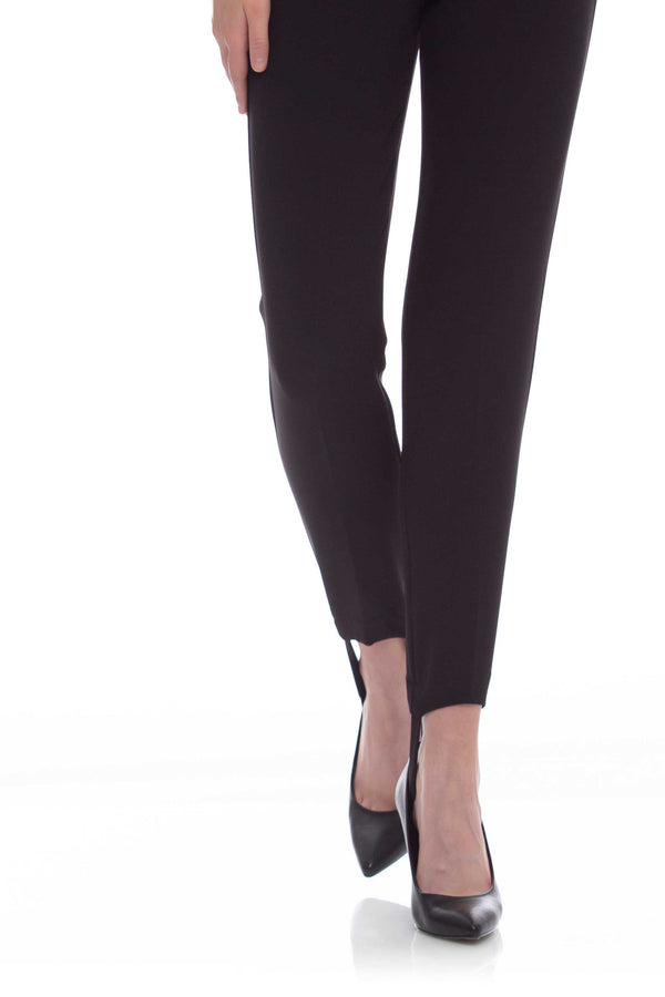 Clean-line trousers with elastics - Trousers CORALLO