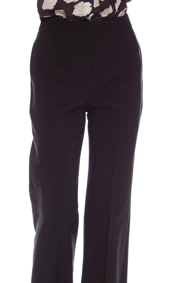 Elegant classic-cut straight trousers - Trousers AGNESE