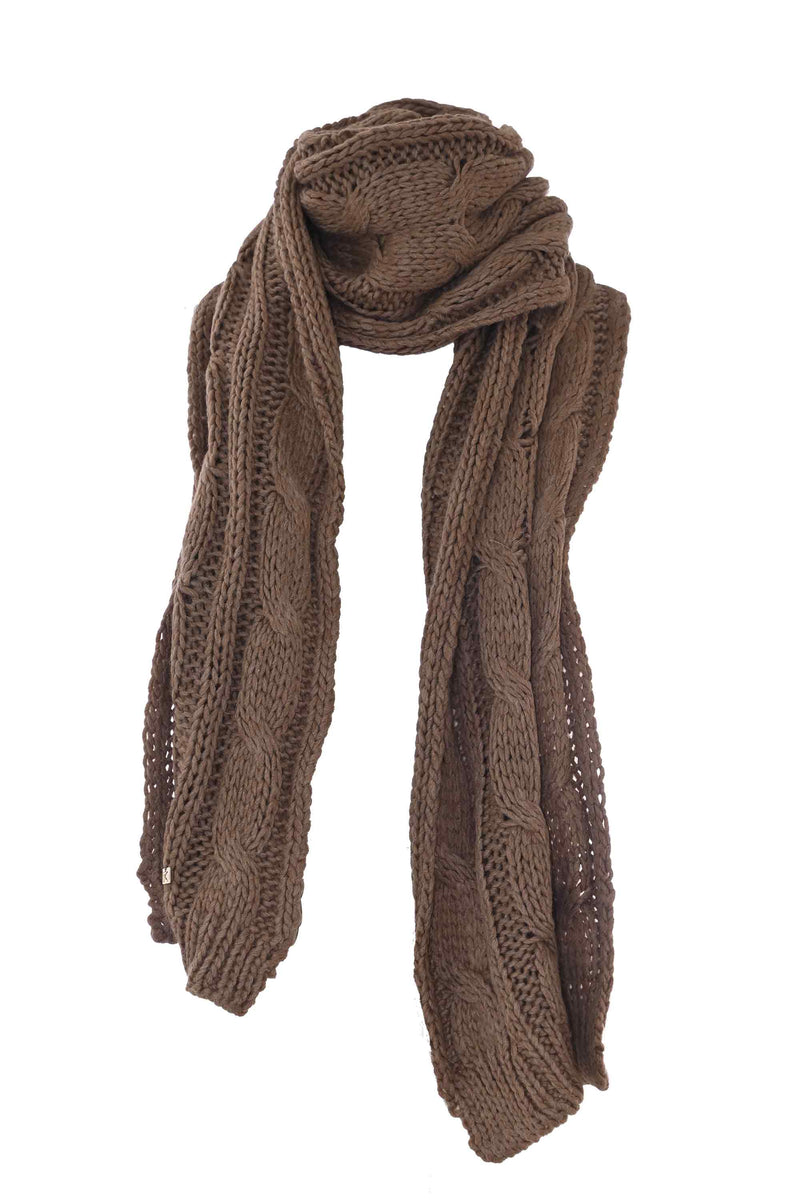Classic scarf with weaving - Scarf BOZIM