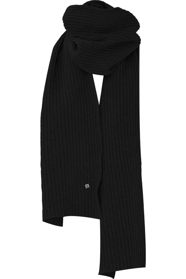 Scarf with ribbed knit - Scarf TEVINN