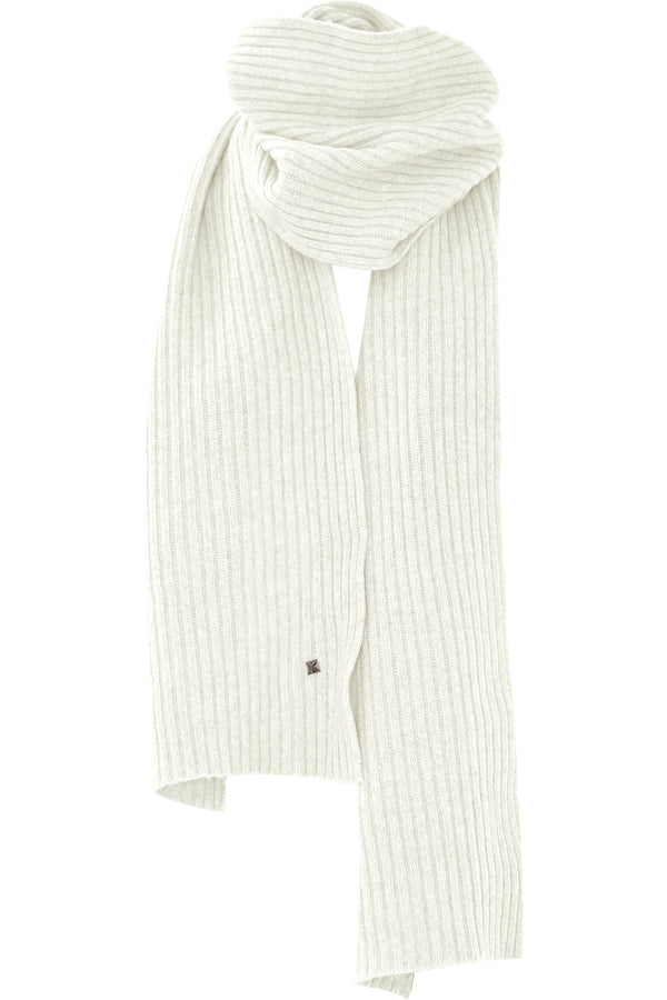 Scarf with ribbed knit - Scarf TEVINN