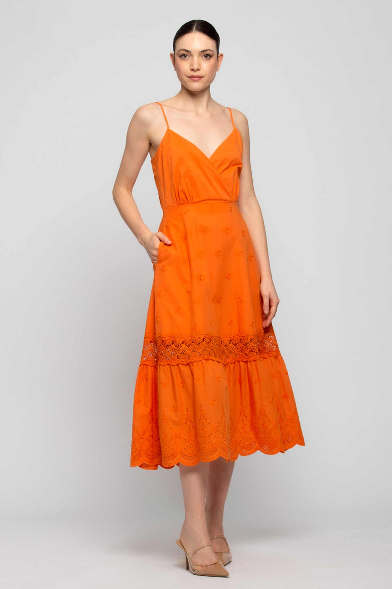 Abito midi in cotone - Abito RAYLEN