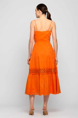 Abito midi in cotone - Abito RAYLEN