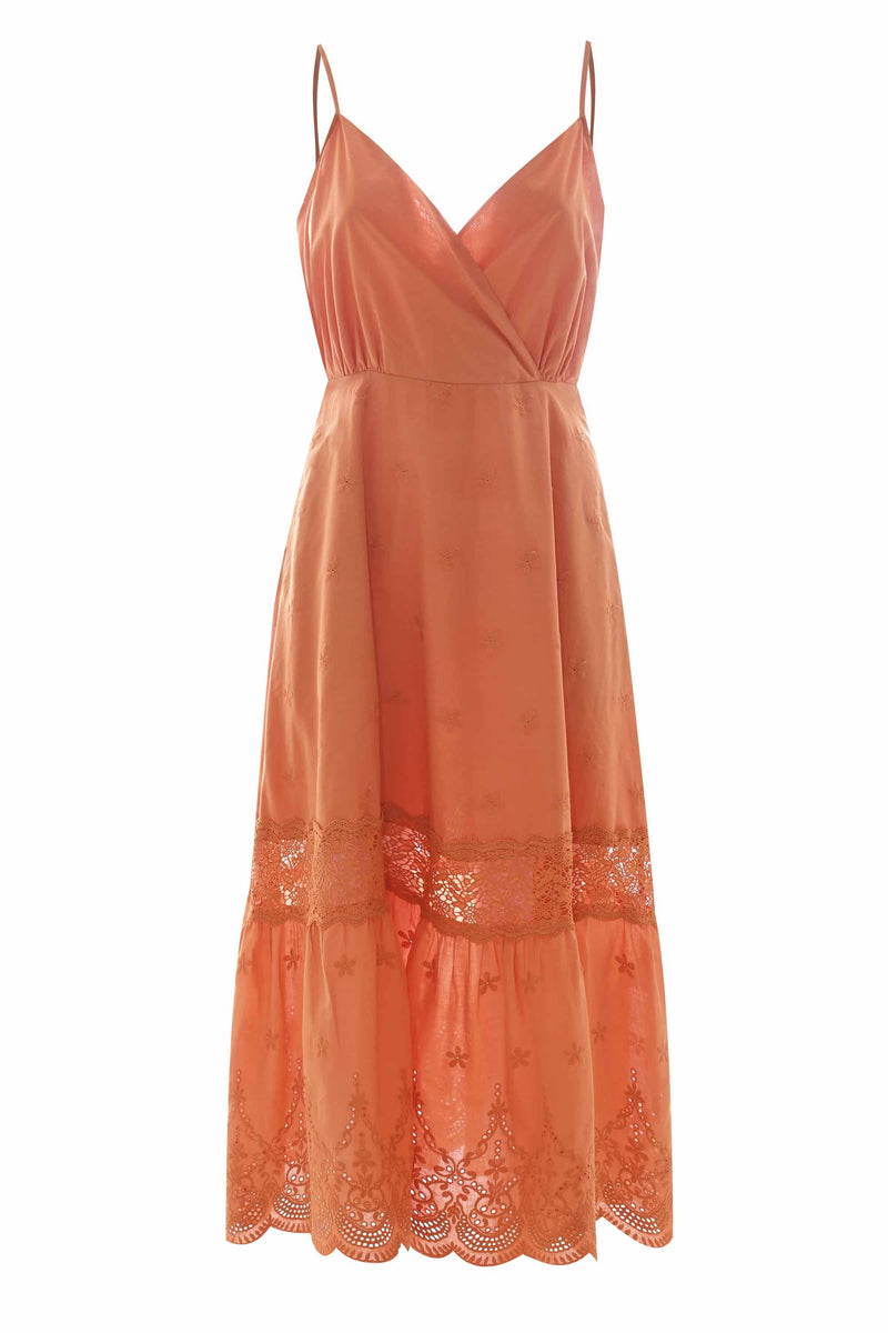 Abito midi in cotone - Abito RAYLEN