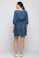 Cotton and elastane mini dress - Dress BITMUR