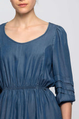 Cotton and elastane mini dress - Dress BITMUR