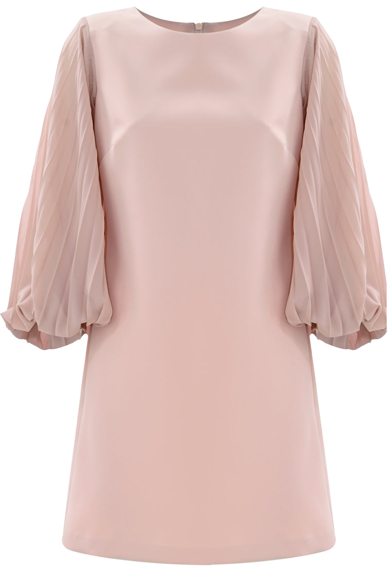 Loose dress with pleated sleeves - Dress FENNAN