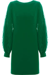 Loose dress with pleated sleeves - Dress FENNAN