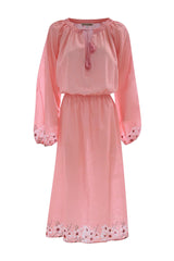 Viscose and linen dress - Dress YEMAR
