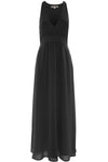 Robe longue avec col en V - Robe MAEALLE