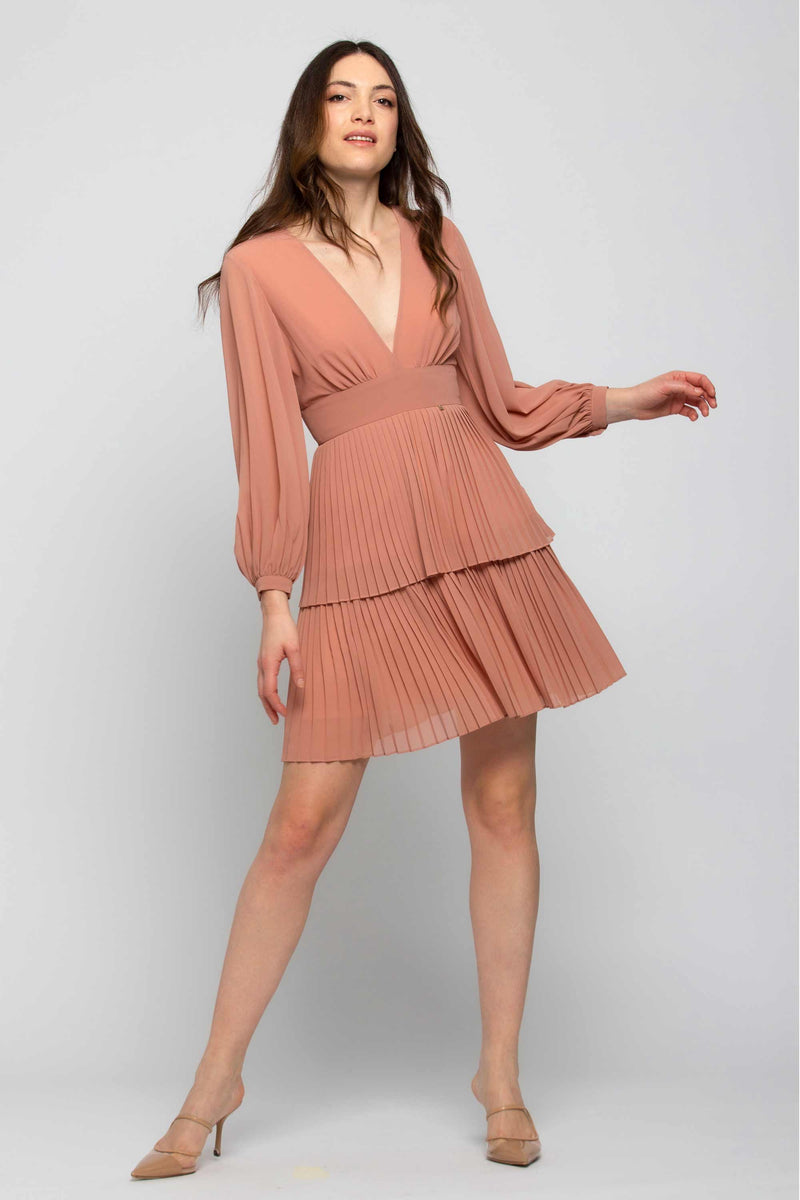 Ruffle mini dress - Dress YANNIR