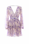 Floral ruffle dress - Dress YANNIR