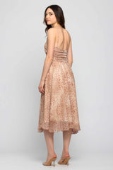 Abito con stampa animalier - Abito BRAXIC