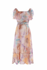 Ruffle dress - Dress TISHEA