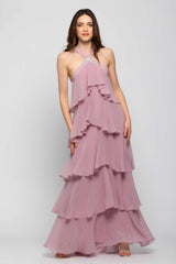 Ruffle dress from the Gold Collection - Dress TOTRA