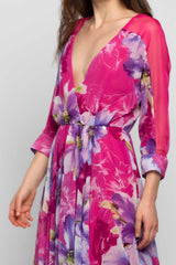 Floral dress from the Gold Collection - Dress CALAREL