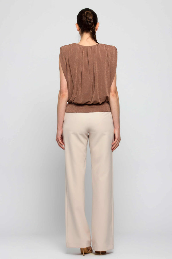 Sleeveless blouse from the Gold Collection - Blouse RETHON