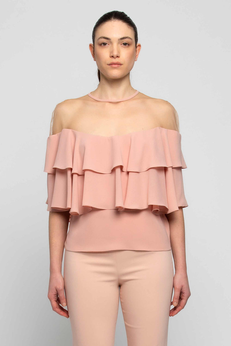 Ruffle blouse from the Gold Collection - Blouse CIRATH