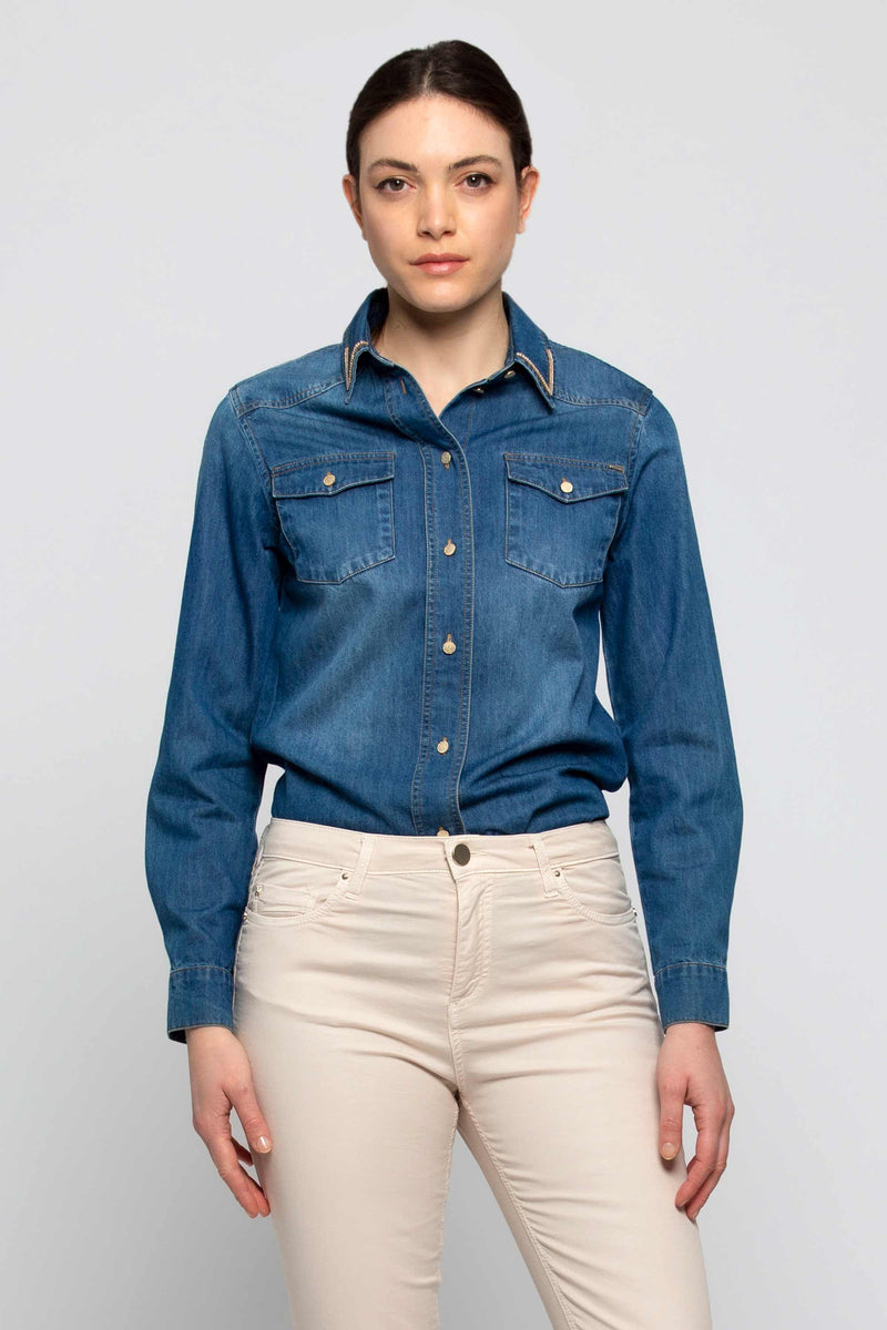 Camicia di jeans - Camicia Denim GAYURA