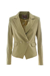 Cotton jacket with metal buttons - Jacket MELLAN