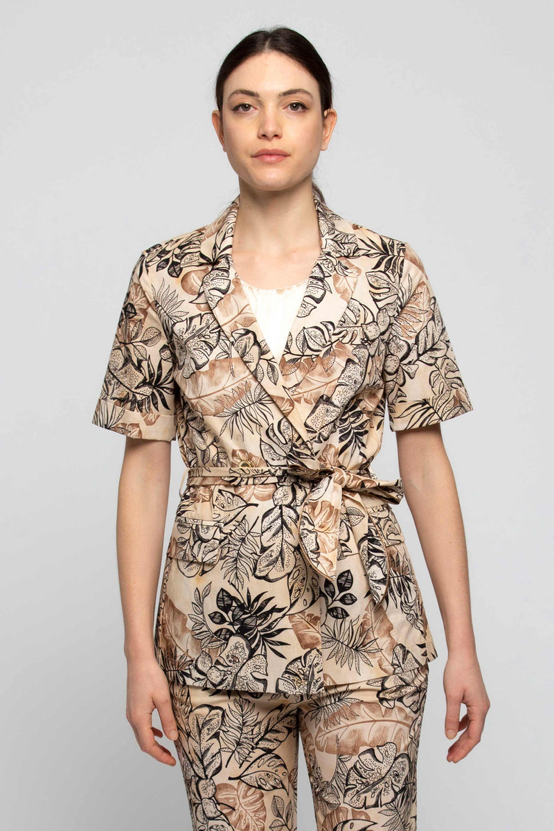 Veste à manches courtes en coton - Veste TINLANA