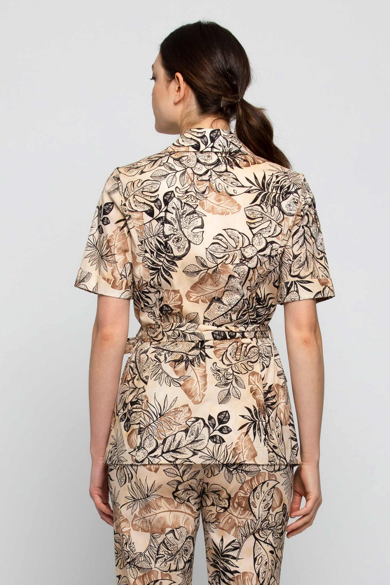 Veste à manches courtes en coton - Veste TINLANA