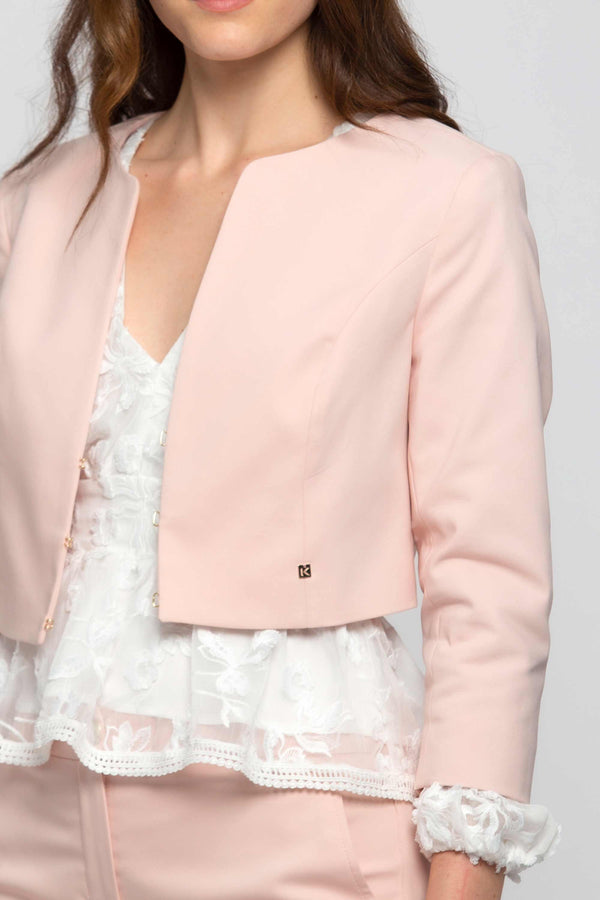 Elegant cropped jacket - Jacket VALNA