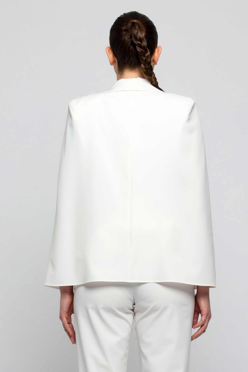Elegant jacket with hook-and-eye fastenings - Jacket FAYSHEA