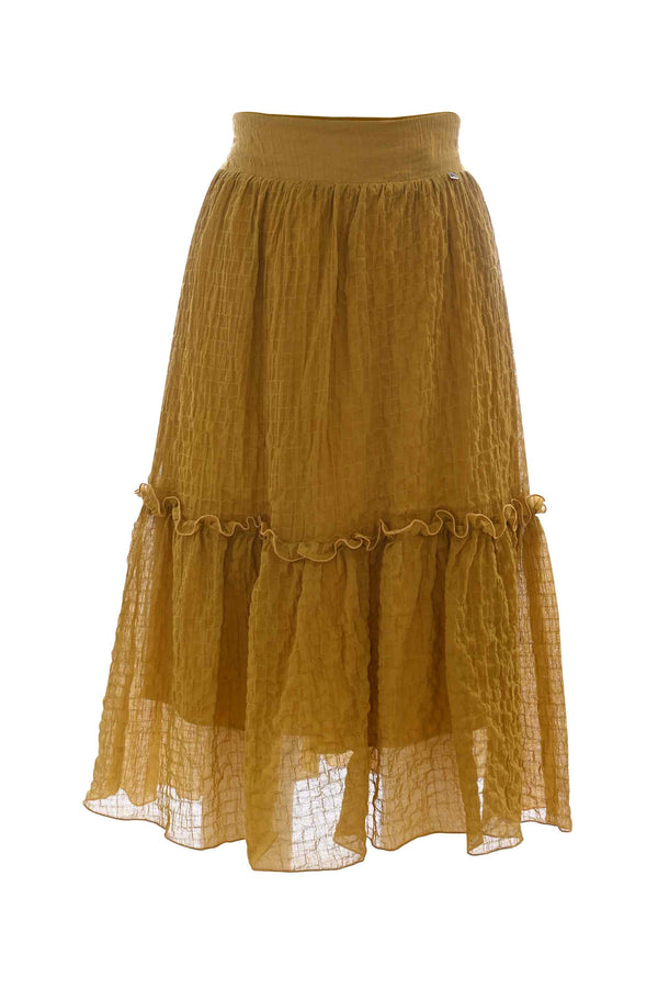 Long cotton skirt - Skirt HUTO