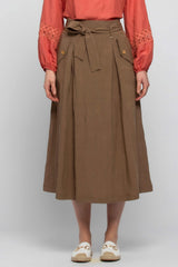 High-waisted midi skirt - Skirt FARIREN