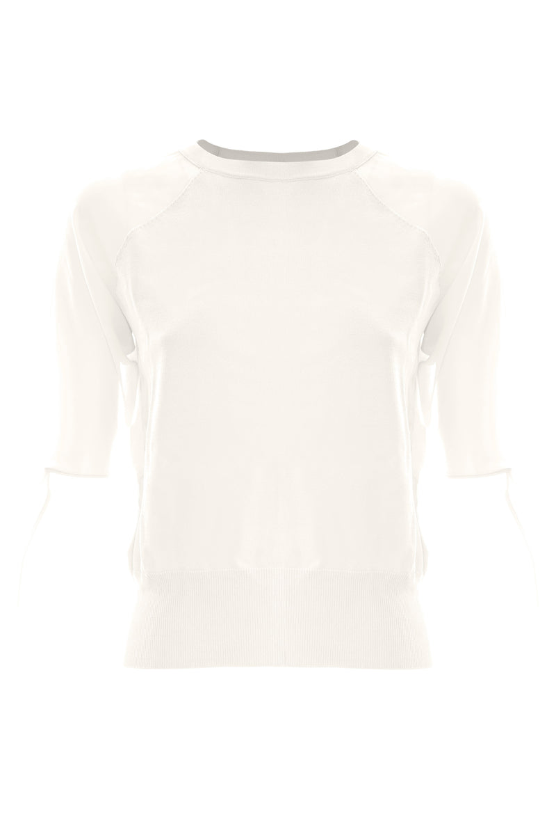 Viscose crew neck jumper - Sweater AHMAN