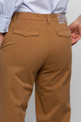 Pantalon ample en coton - Pantalons Color DELALL