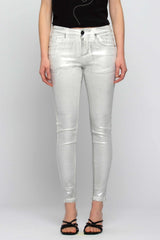 Pantaloni skinny effetto shiny - Pantalone Color GWENURA