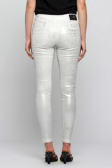Pantaloni skinny effetto shiny - Pantalone Color GWENURA