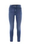 Jeans skinny vita media - Pantalone Denim BACKUP