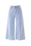 Loose denim and cotton trousers - Denim trousers OLAIT