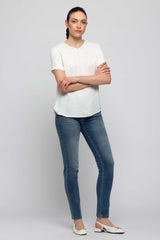 Slim fit denim and cotton trousers - Denim trousers OURDEK