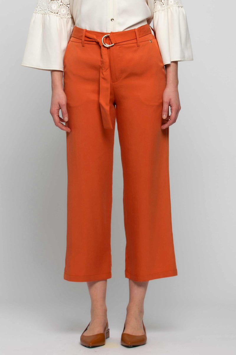 Pantalone ampio con cintura - Pantalone Fashion BIMRI