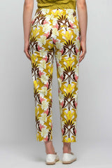 Patterned cotton trousers - Trousers LYRIC