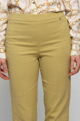 Pantalon tendance ajusté en coton - Pantalons Fashion MELREN