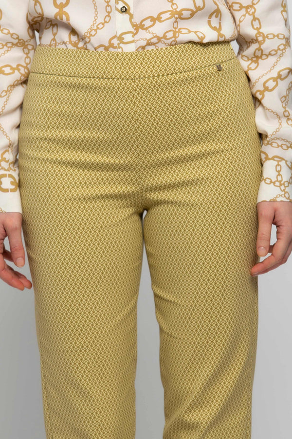 Fitted cotton fashion trousers - Fashion trousers MELREN