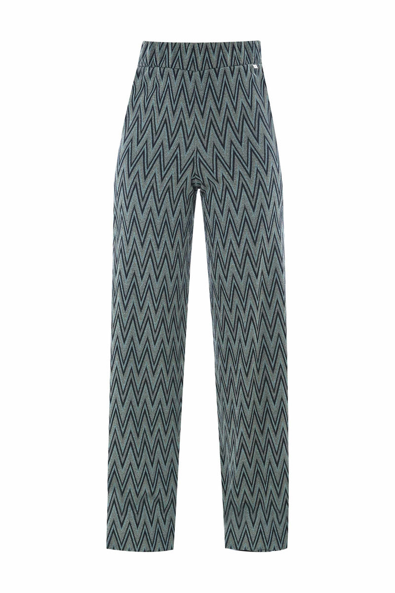 Pantalon brillant à motif géométrique - Pantalons Fashion FILIPPA