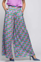 Abstract print culottes - Fashion trousers RIITH
