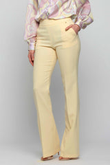 Straight cut pleated trousers - Fashion trousers YOGHI