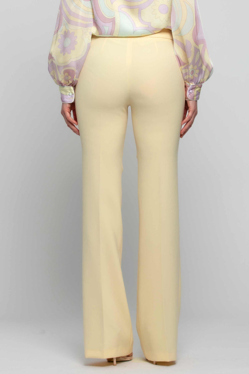 Pantalon coupe droite avec plis - Pantalons Fashion YOGHI