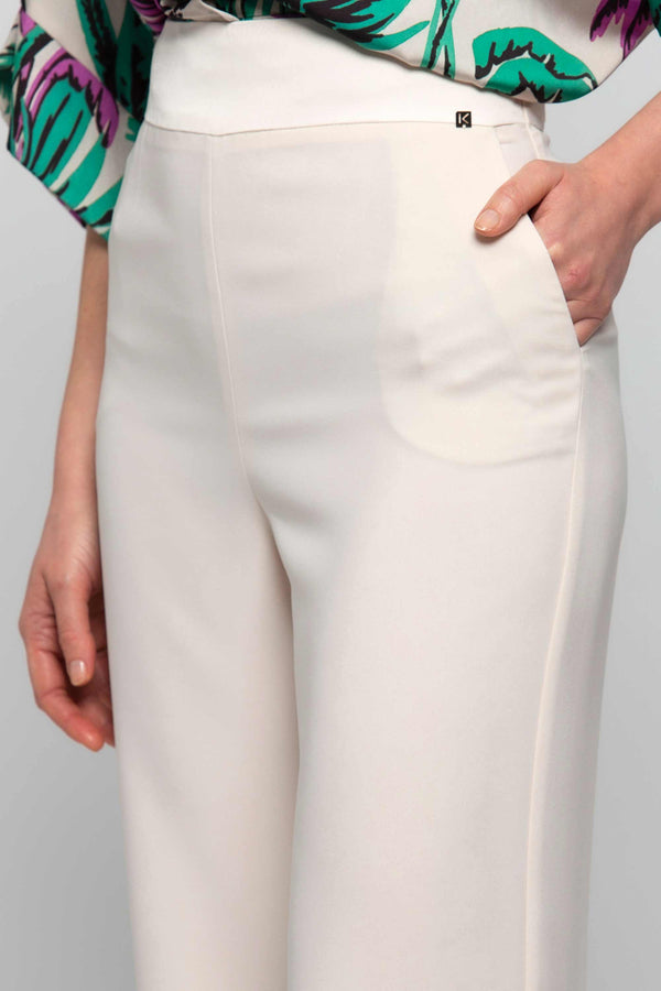 Wide-leg trousers with pockets - Trousers CARAOCO