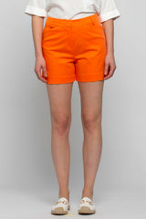 Stretch cotton shorts - Short MINLUR
