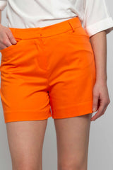Stretch cotton shorts - Short MINLUR
