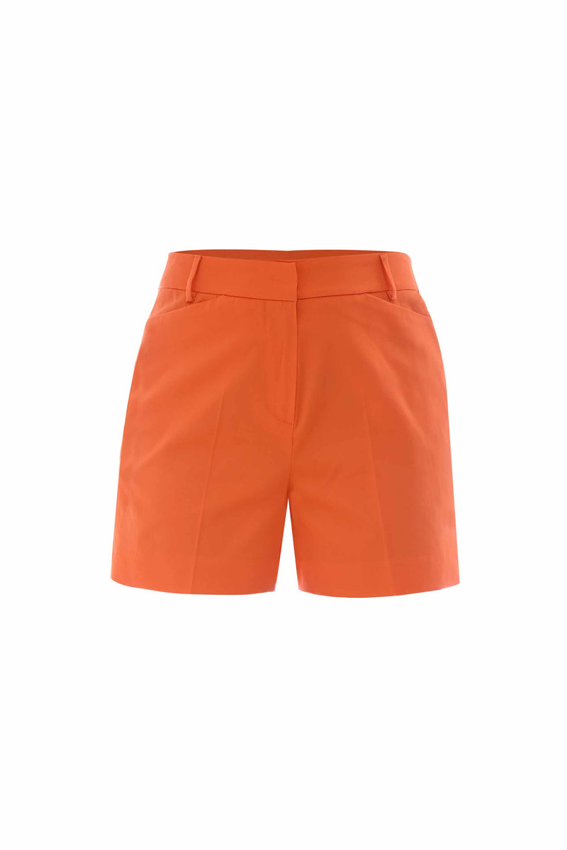 Stretch cotton shorts - Short MINLUR